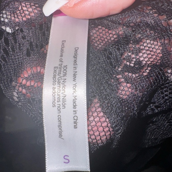 Adore Me Rayne lace Cami and Shorts set black Small - Picture 10 of 14